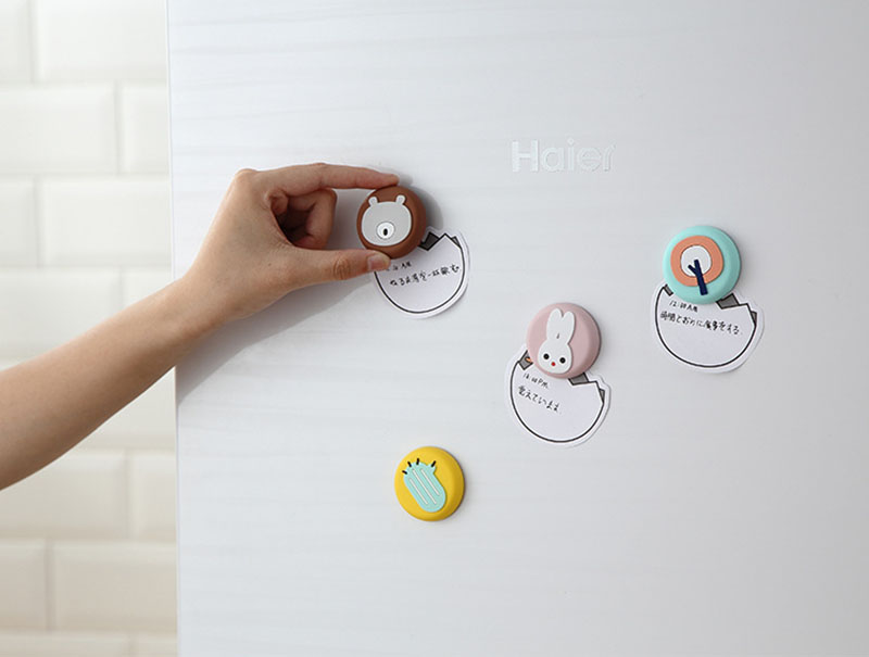 Nam Châm Dán Tủ Lạnh Hình Động Vật Dễ Thương