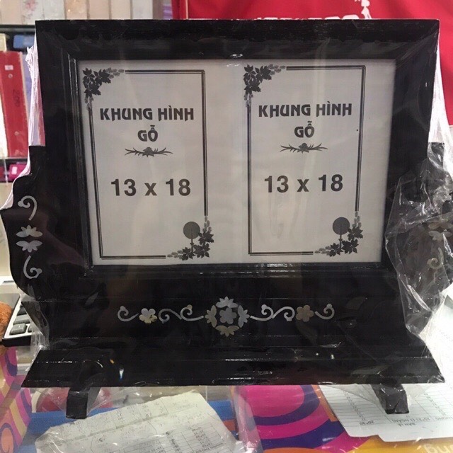 Khung thờ đôi  10x15 và 13x18