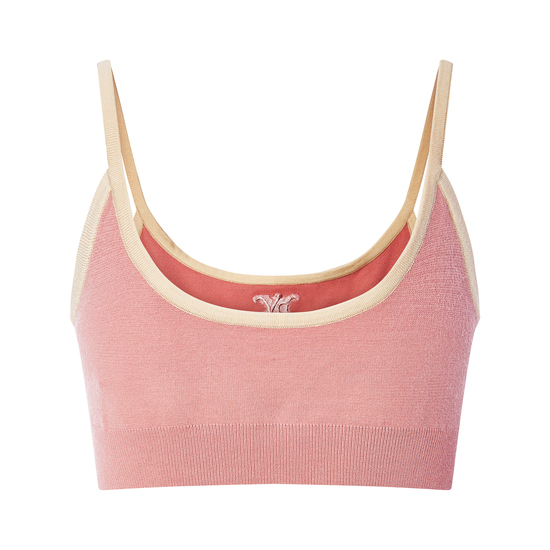 DVRK - Áo croptop thêu logo PRIVÉ - DVRK - 21SS
