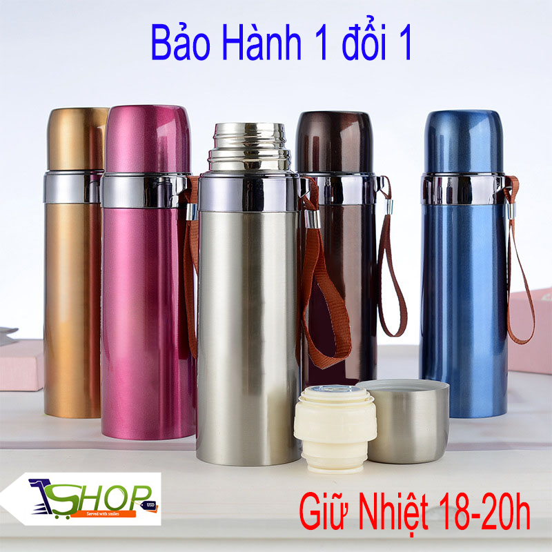 Bình giữ nhiệt cao cấp thép 304 không gỉ - bình nước giữ nhiệt thời trang tiện ích b2