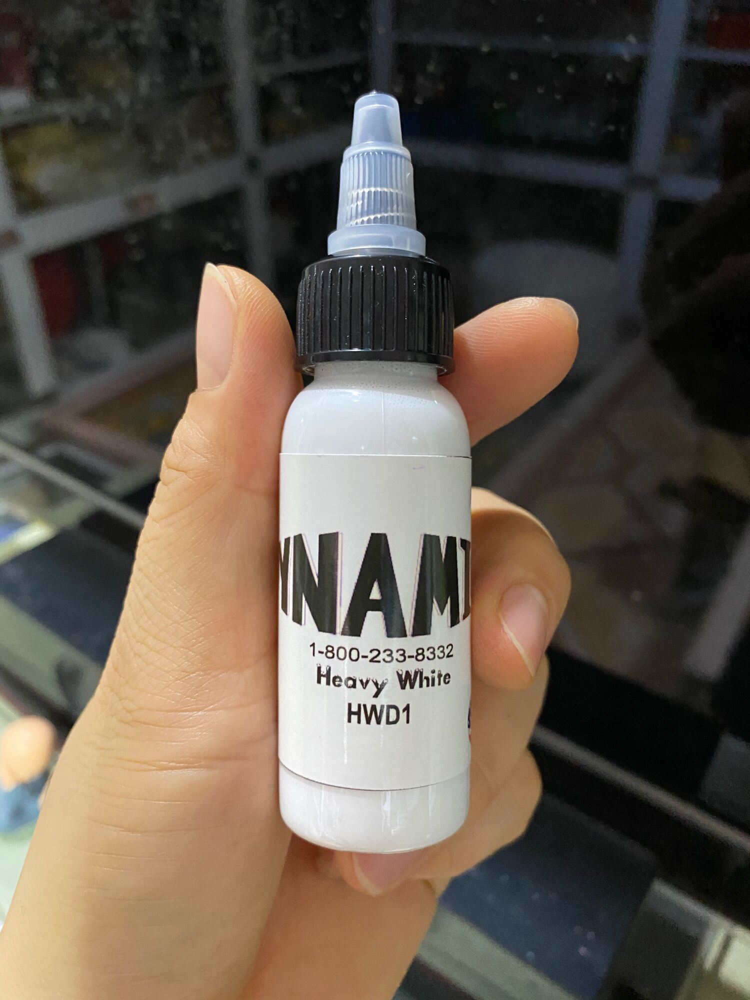 MỰC XĂM TATTOO MÀU TRẮNG DYNAMIC-LỌ 30ML