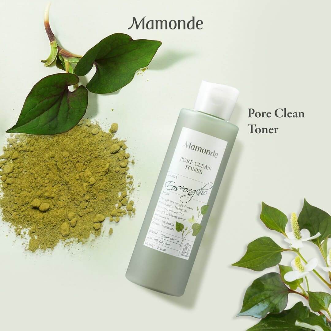 [Chiết-Gốc] Toner Diếp cá dành cho da dầu mụn Mamonde Pore Clean
