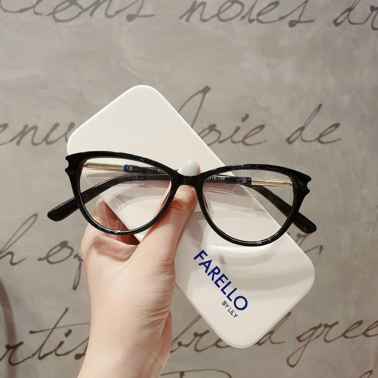Kính Giả Cận Mắt Mèo Siêu Sang 5190