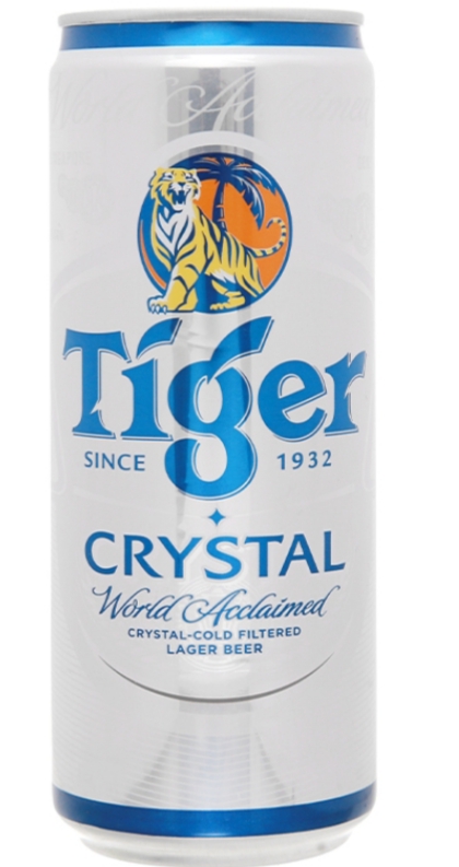 Lốc 6 lon 330mL bia Tiger Crystal