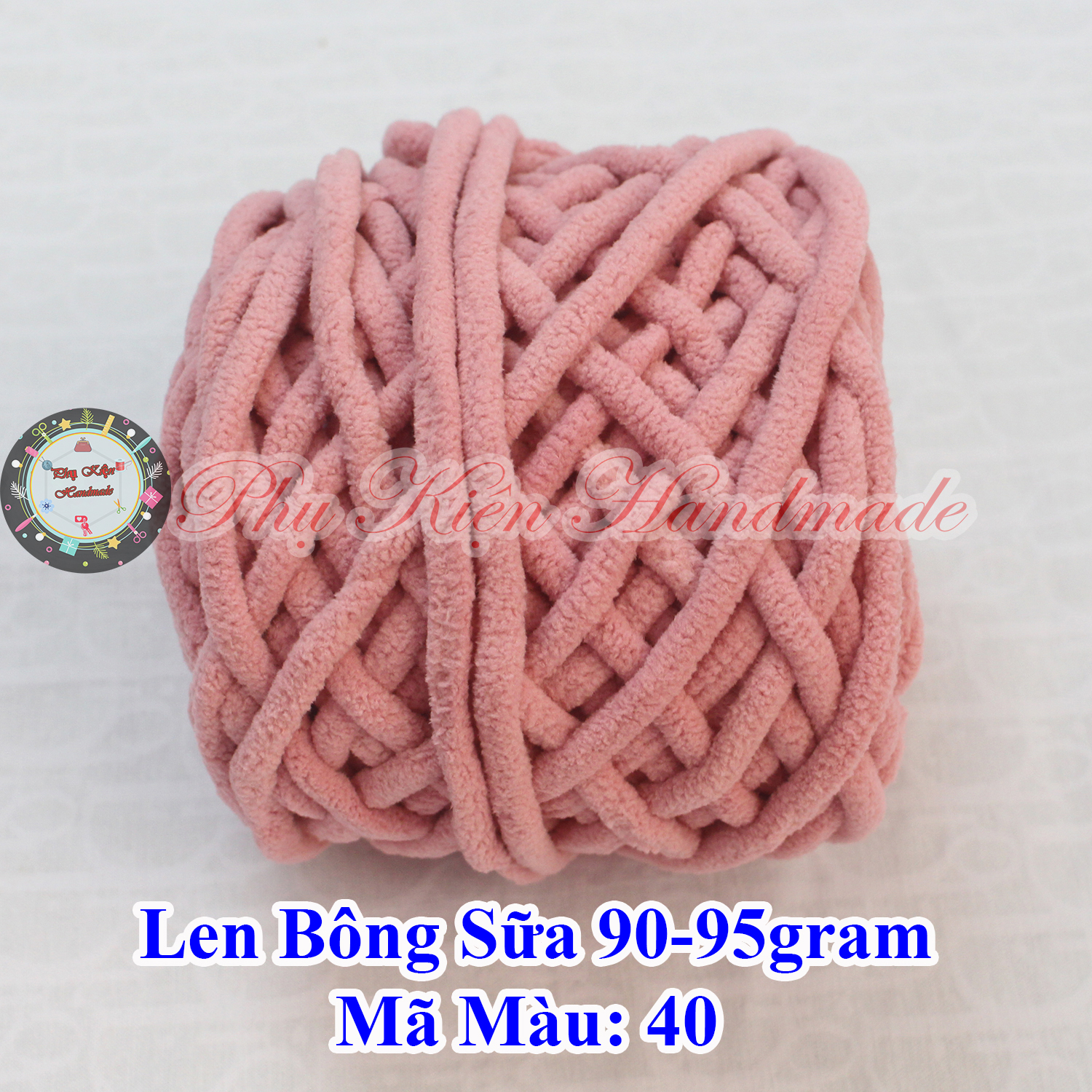 Len bông sữa / nhung đũa 90-95gram
