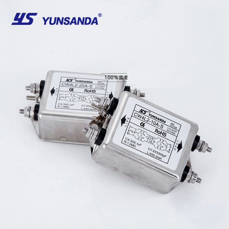 Bộ lọc nhiễu 1 pha 110/220V 20A