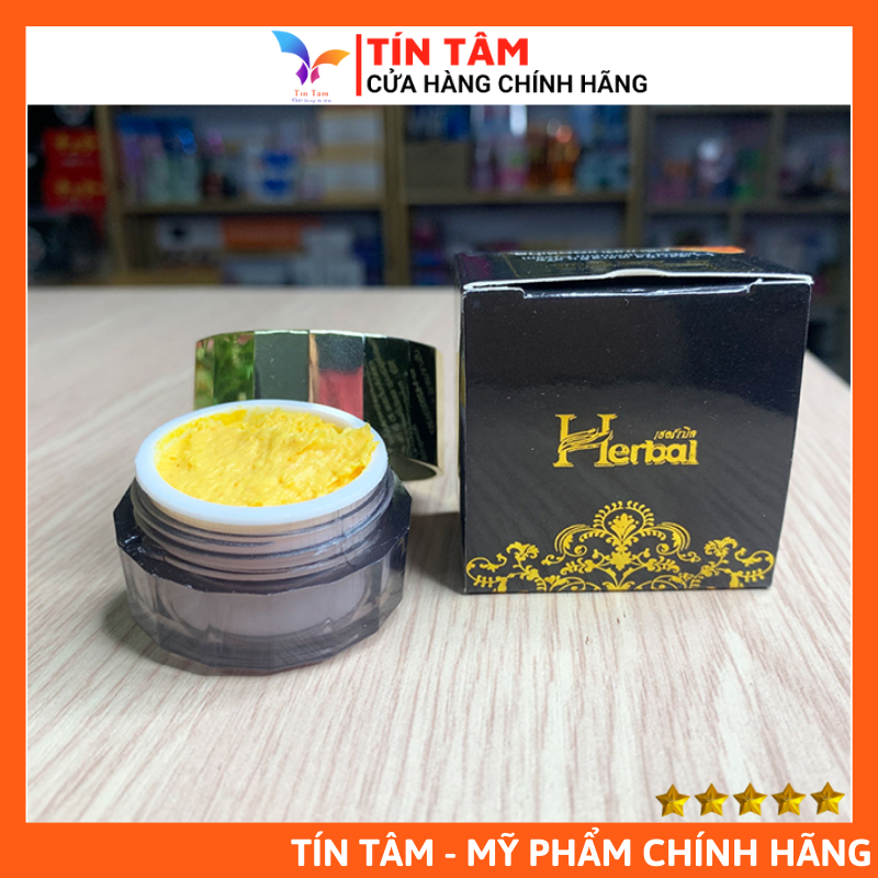 Kem Nghệ HERBAL Thái Lan (Mẫu mới) - Giảm Mụn, Mờ Thâm, Sáng Da