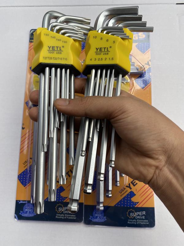 Bộ lục giác Bông ,Bi 9 món đa năng(Lục giác hoa thị)