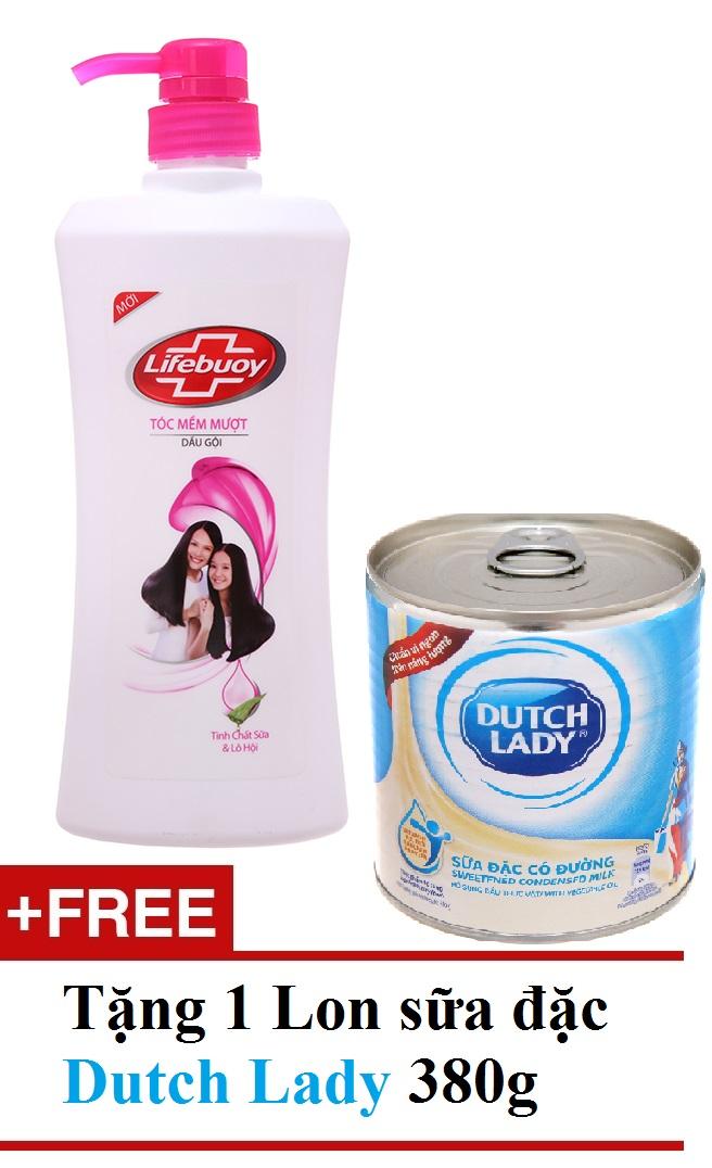 Dầu gội Lifebuoy tóc mềm mượt ĐỎ 640g