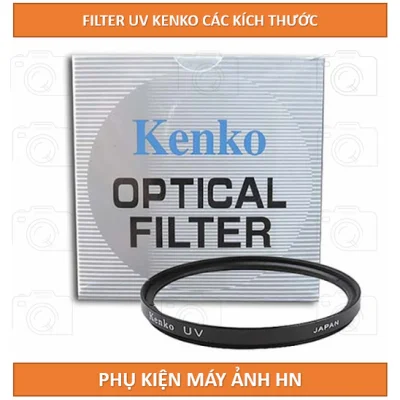 Filter UV Kenko các kích cỡ phi 40.5-43-49-52-55-58–62-67-72–77