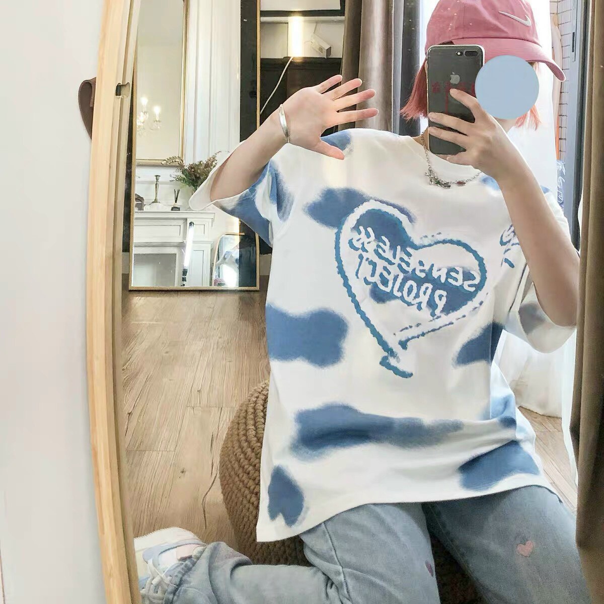 ÁO THUN LOAN MÀU FORM RỘNG HEART