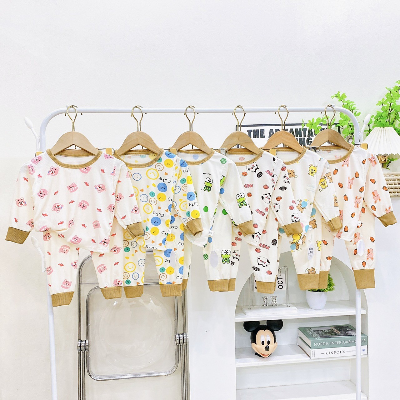 (Có chọn mẫu) Bộ thun tăm lạnh 6-16kg