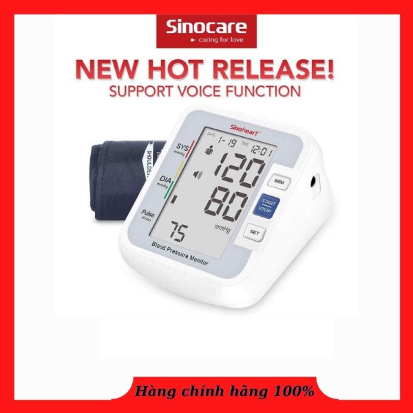 Máy đo huyết áp bắp tay sinoheart BA801 - Máy đo huyết áp bắp tay, máy đo huyết áp tự động