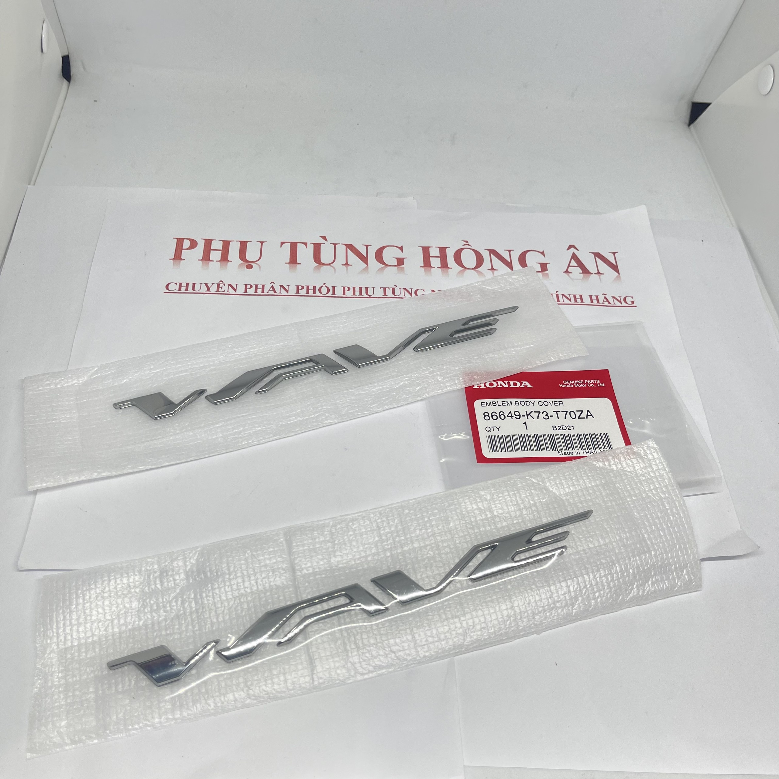 Tem sườn chữ wave nhập khẩu chính hãng honda thailand - pt hồng ân