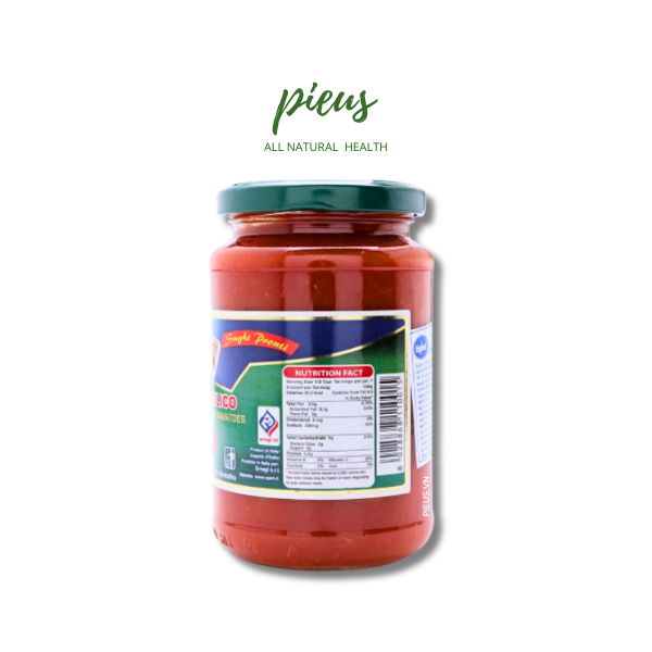 Sốt mì ý cà chua húng quế | Basil Sauce Castello 350g - Sốt pasta nguyên liệu nấu ăn nhập khẩu Ý tiện lợi, hương vị thơm ngon