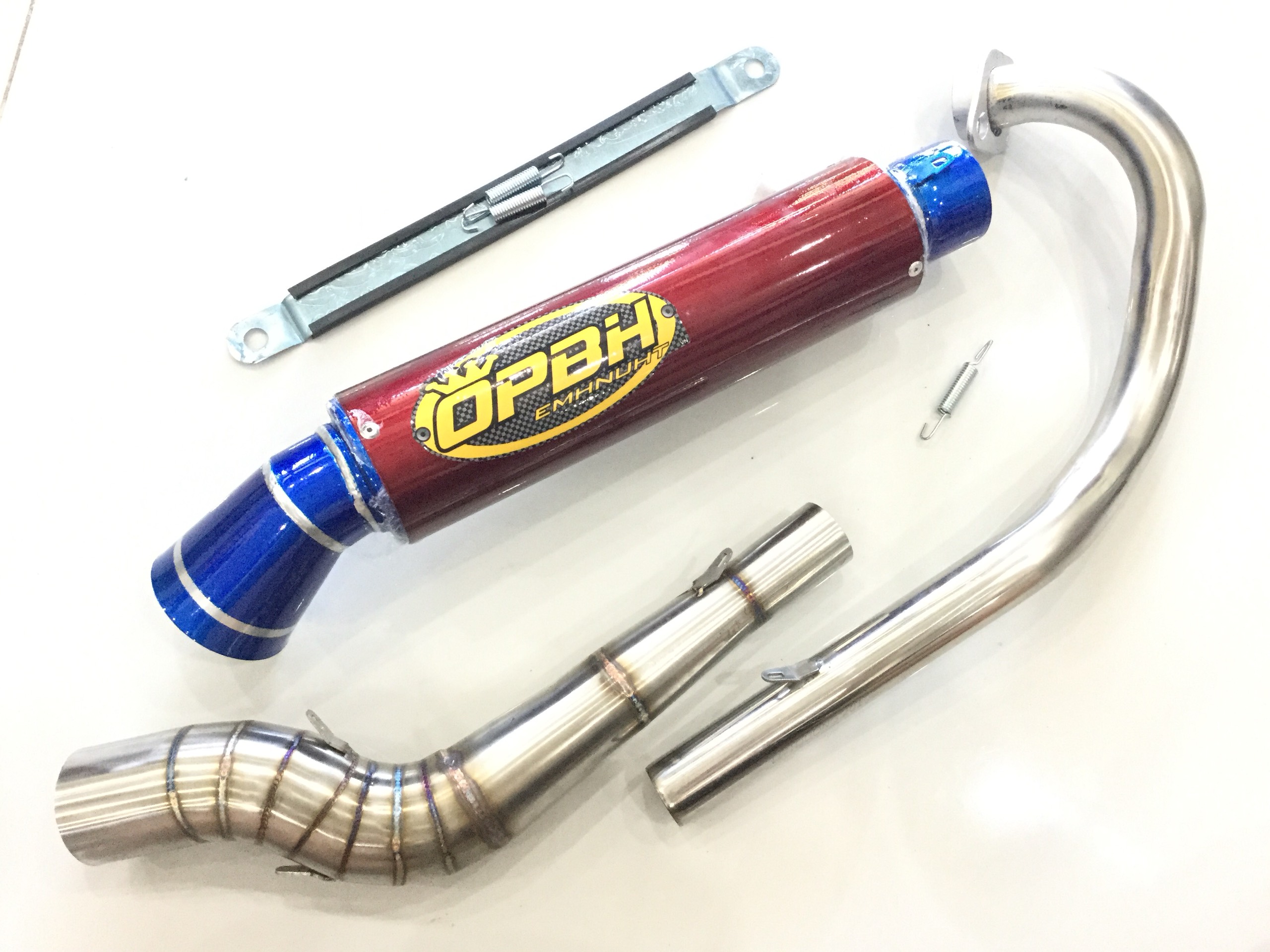 Pô OPBR ĐỎ FULL CỔ cong 2 khúc inox 304 gắn wave, dream, sirius, axelo, exciter, winer, sonic, raider fi, satria, gsx , Sản Phẩm Chất Lượng, Gian Hàng Uy Tín, Giá Cả Cực Tốt, Mua Ngay.