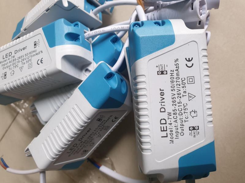 Combo 20 Nguồn đèn Led âm trần 3 màu 7w