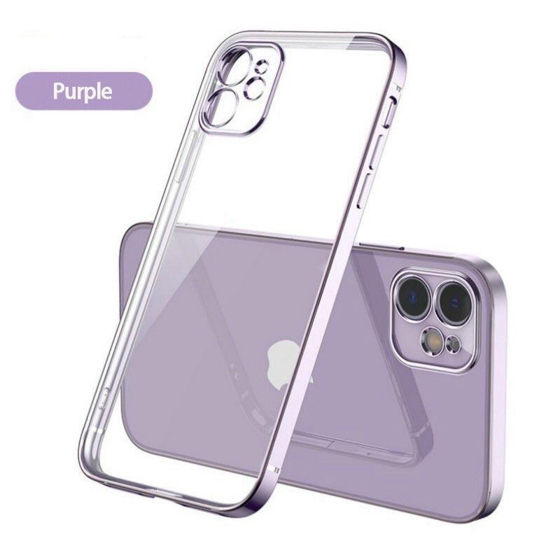 ♥️ Ốp silicon viền vuông viền si ip12 ♥️