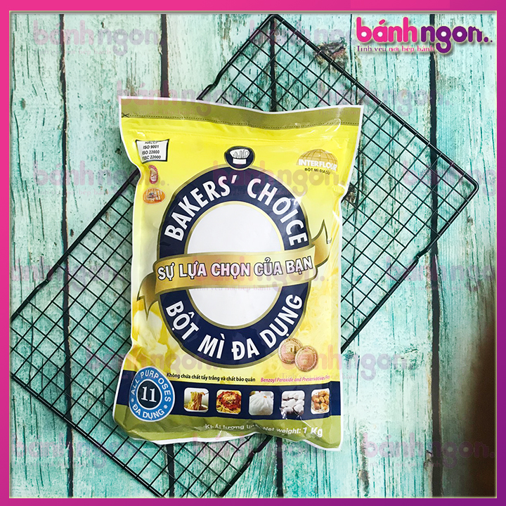 Bột mỳ bakers‘ choice 11/bột mỳ số 11/all purpose flour 1kg