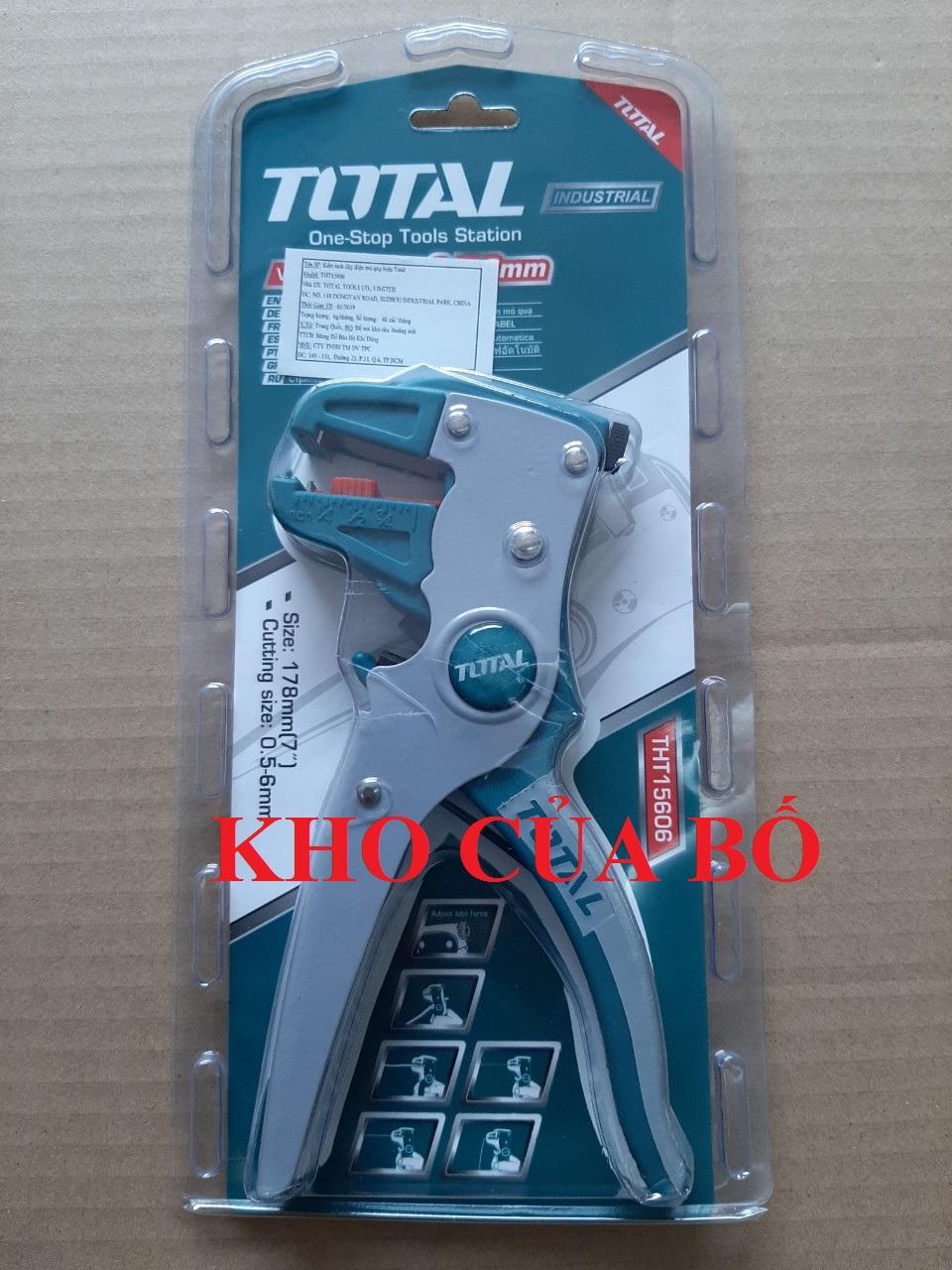 KỀM TUỐT DÂY ĐIỆN MỎ QUẠ TOTAL THT15606