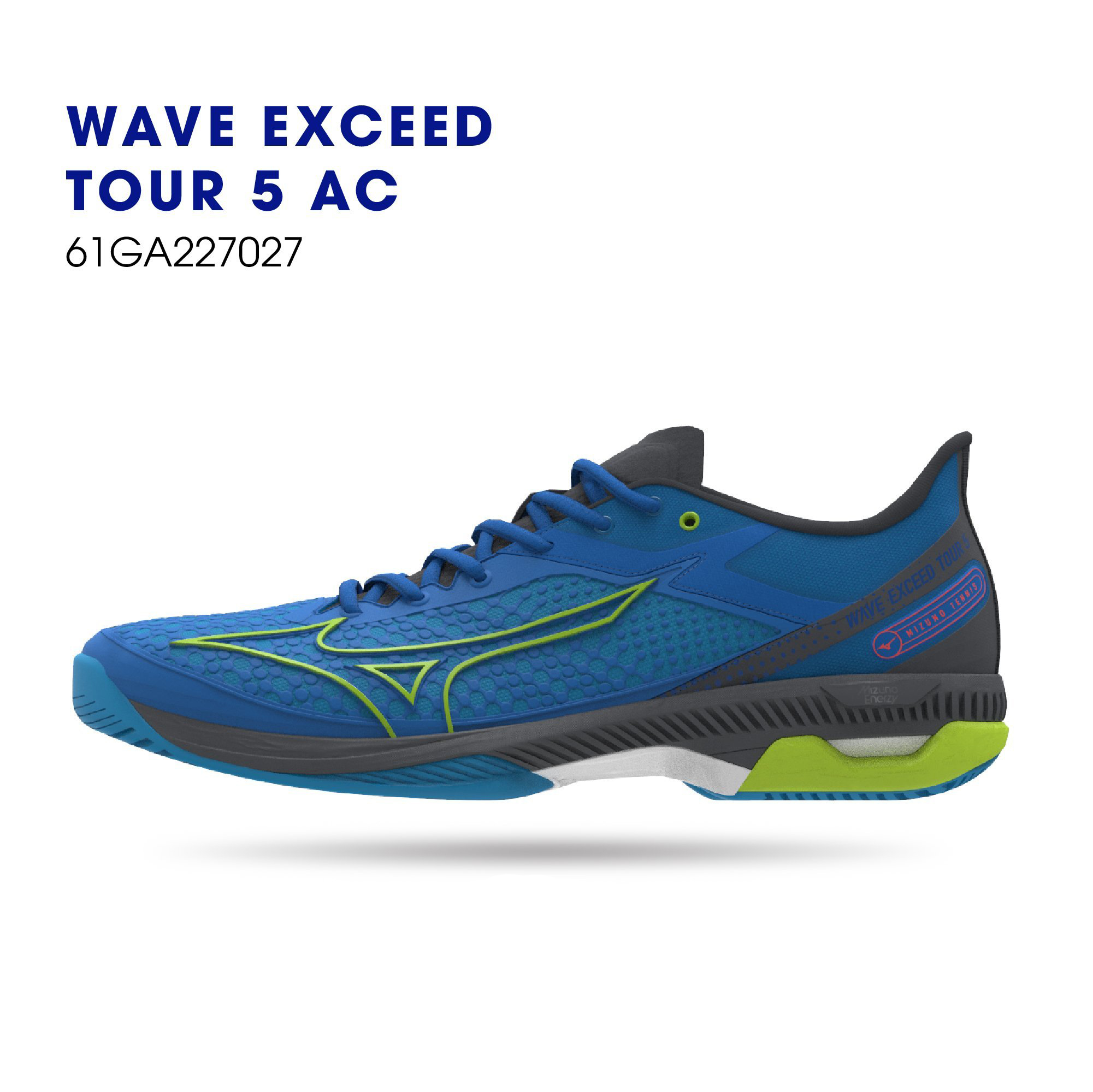 Giày tennis Mizuno chính hãng Wave Exceed tourd 5 AC chính hãng dành cho