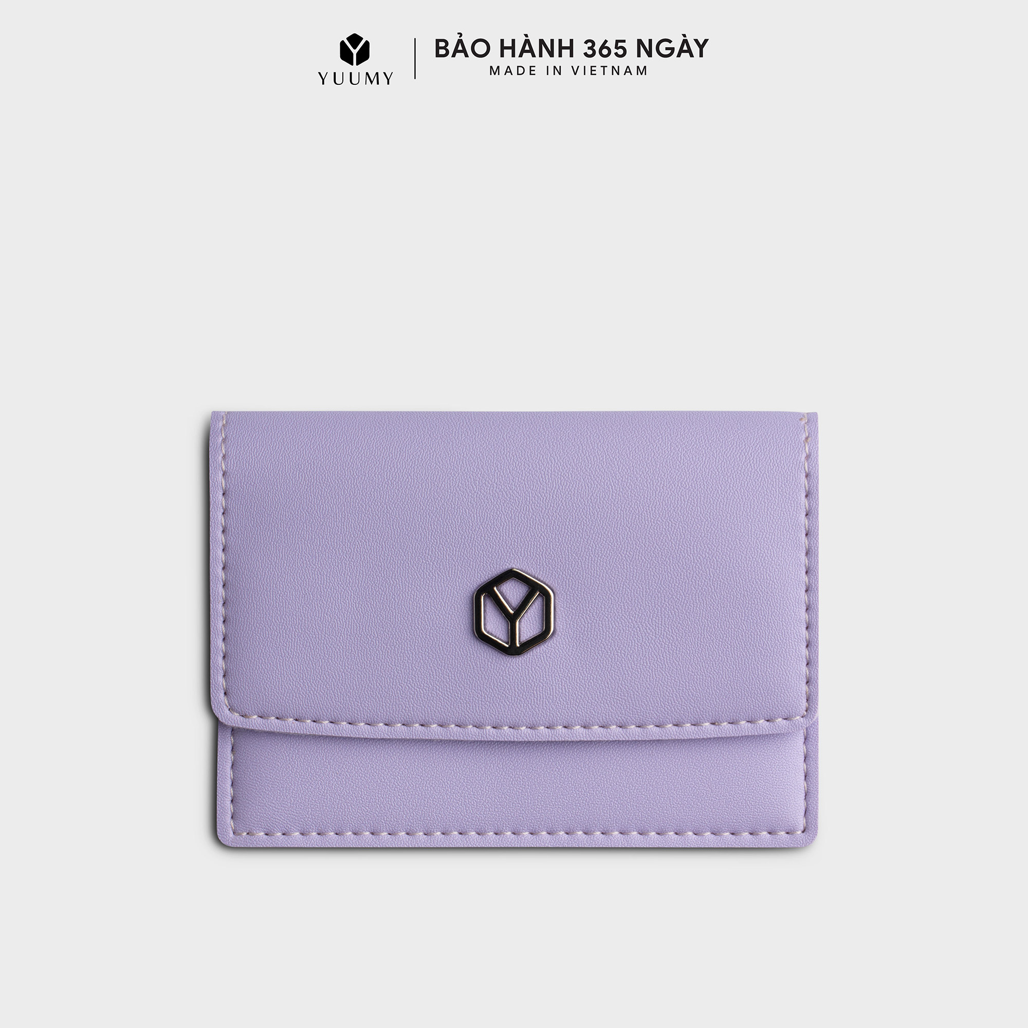 Ví da nữ mini dáng ngắn thời trang yuumy seasand yv100