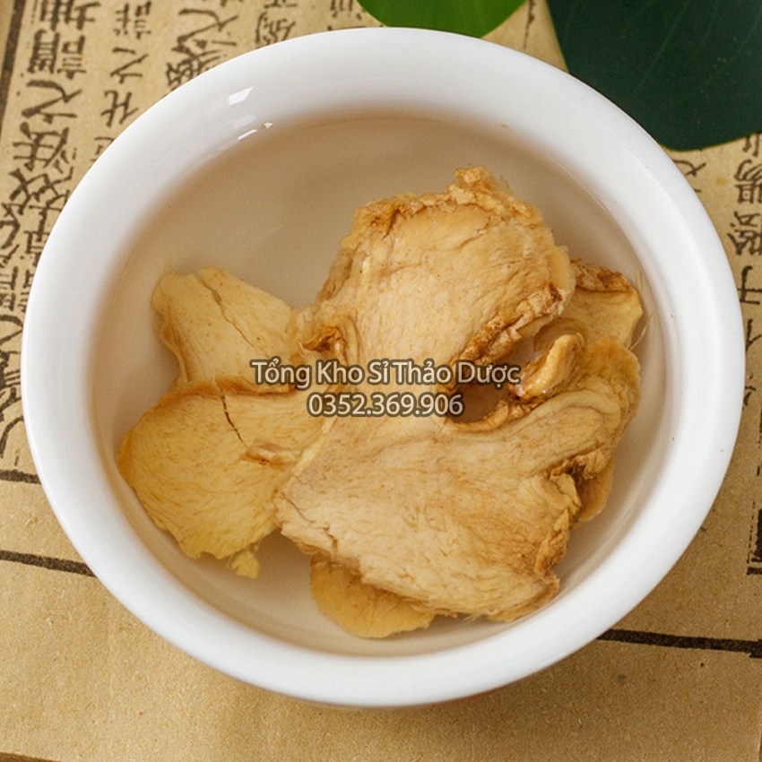 Gừng Khô Thái Lát 500g (Can Khương) - Thơm Sạch