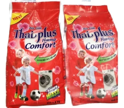 Combo 2 gói Bột Giặt Thái Plus Hương Comfor 400g