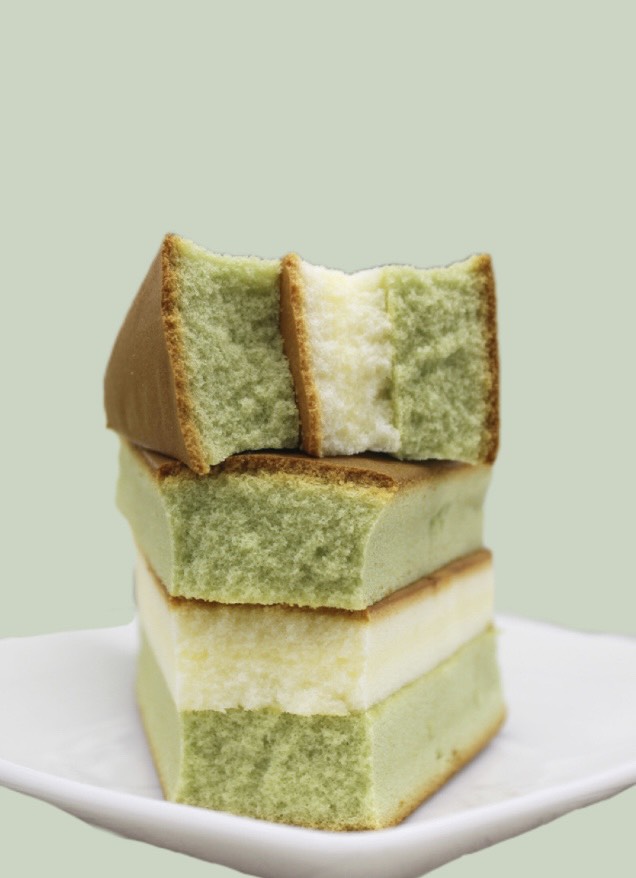 Taiwan triangle flannelette with green tea chocolate taste