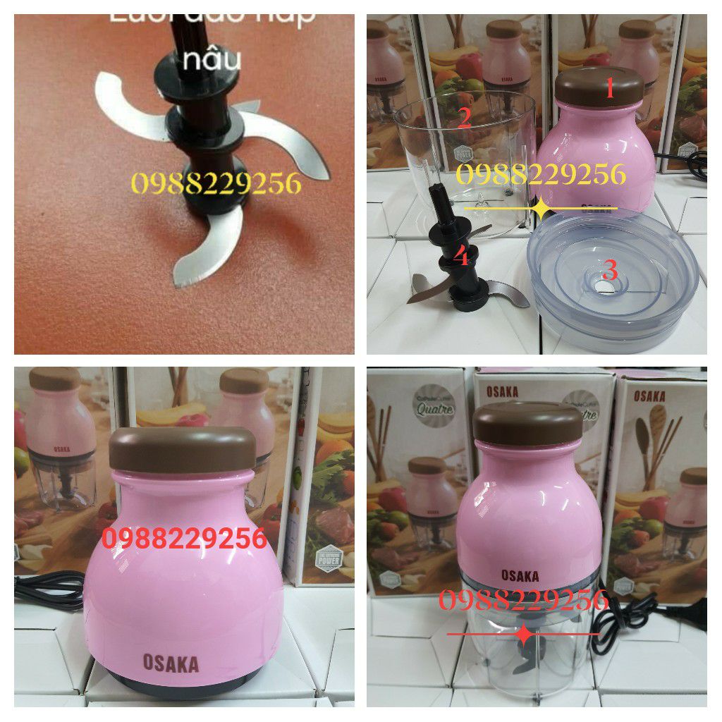 Củ máy osaka nắp nâu dẹt