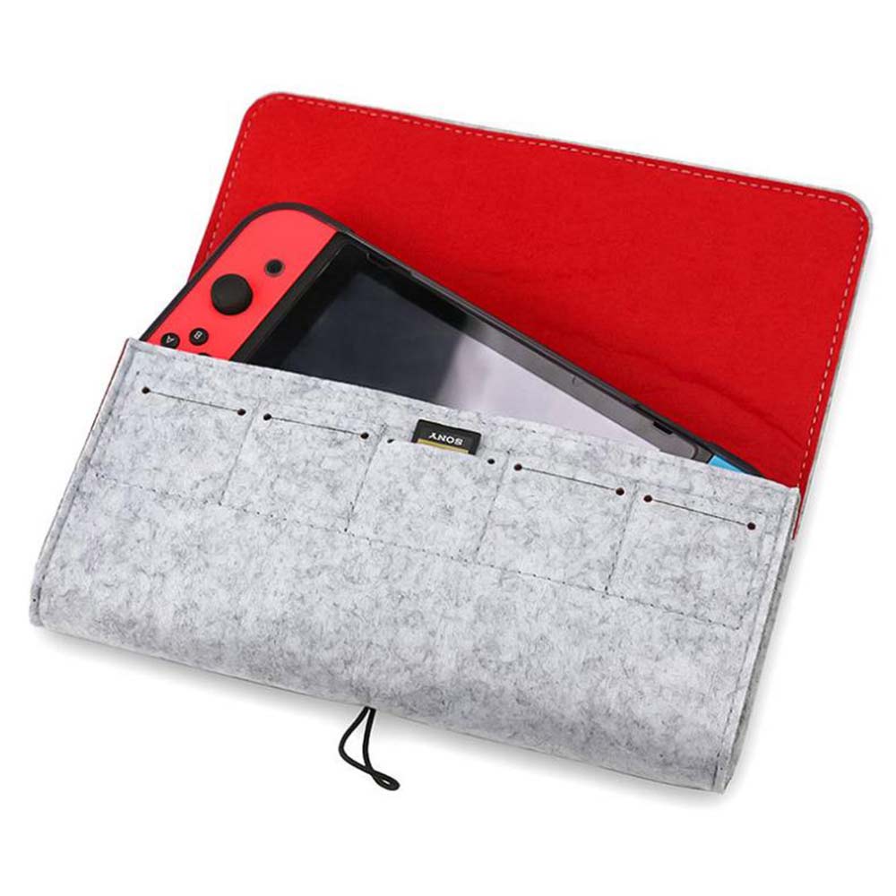 Game Console Storage Bag Switch Storage Case for Nintendo Switch OLED Case / Switch V2 / Switch Lite Case Durable Carrying Case Travel Bag