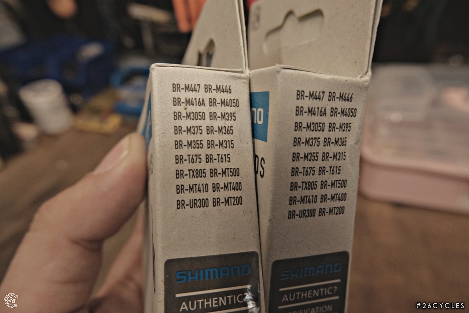 Bố thắng, má phanh đĩa xe đạp Shimano B05S
