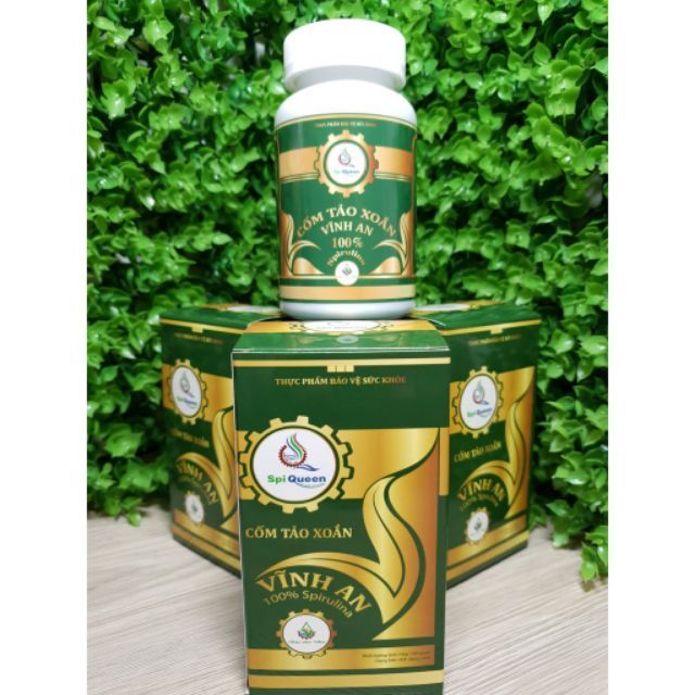 CỐM TẢO XOẮN SPIRULINA VĨNH AN