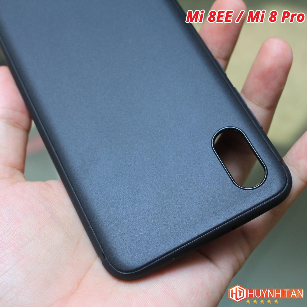 Ốp lưng mi 8 EE, mi 8 Pro,  mi 8 che vân tay TPU dẻo cực mỏng