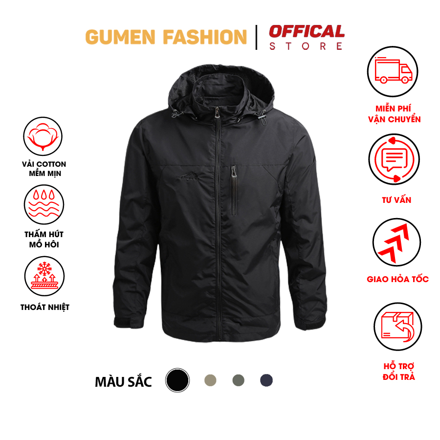 Áo khoác gió nam nữ form rộng 2 lớp cao cấp chống nước, cản gió, ngăn tia UV ,Áo khoác lót vải dù xịn có túi trong kèm túi kéo- AK02