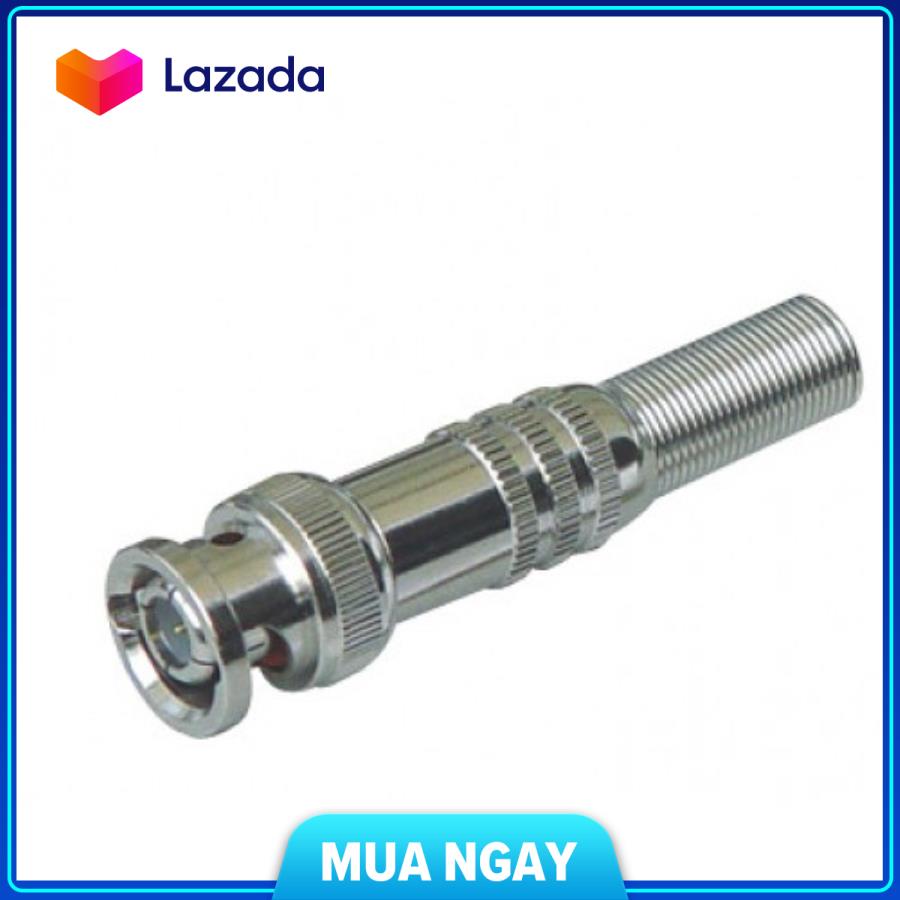 Combo 10 Jack BNC lò xo xịn, zắc BNC cho camera