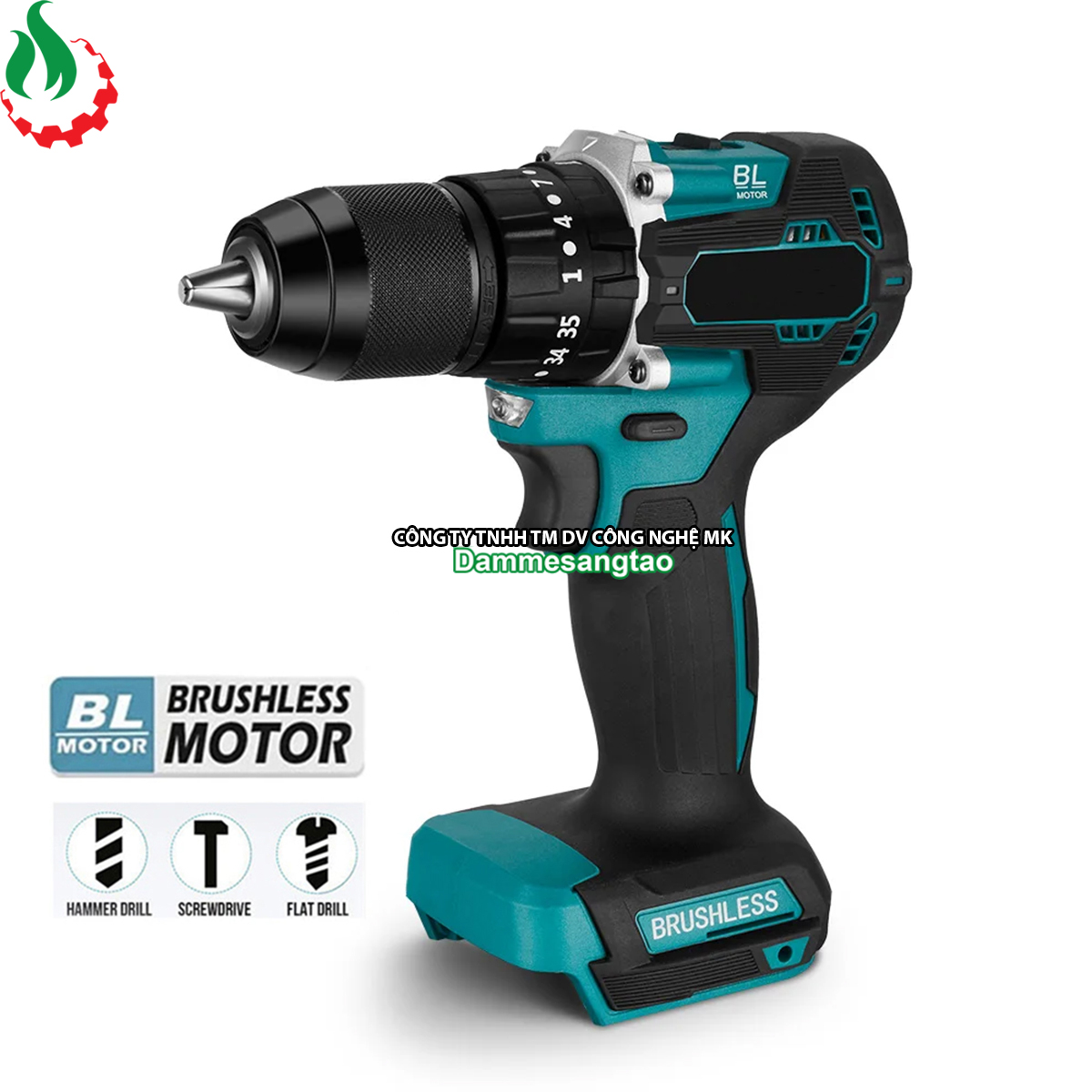Máy khoan pin 18V không chổi than