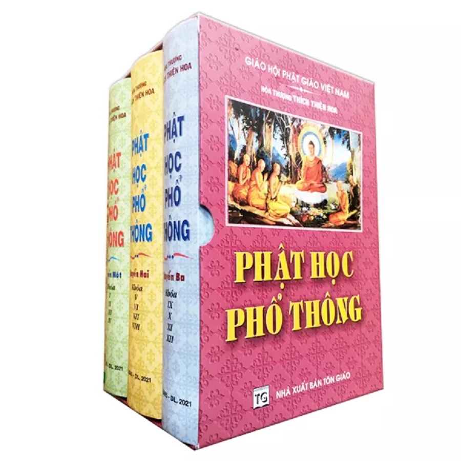 Phật Học Phổ Thông (Trọn Bộ 3 Tập) - Bìa Cứng