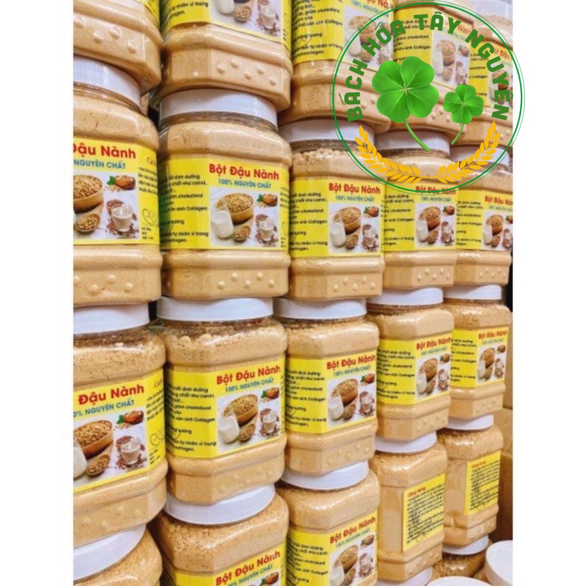 1 KG Bột Đậu Nành Rang Xay Nguyên Chất