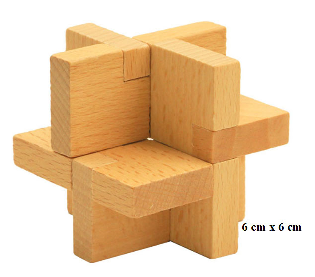 Giải đố gỗ Wood puzzle IQ