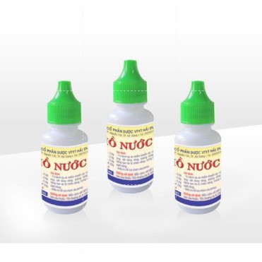 Hồ nước bôi da lọ 10ml, chăm sóc vùng da tổn thương nhẹ