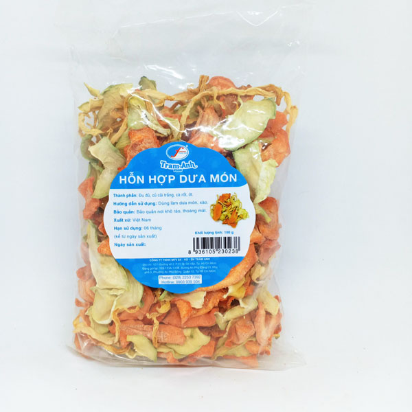 Dưa món khô 200g - Trâm Anh Food