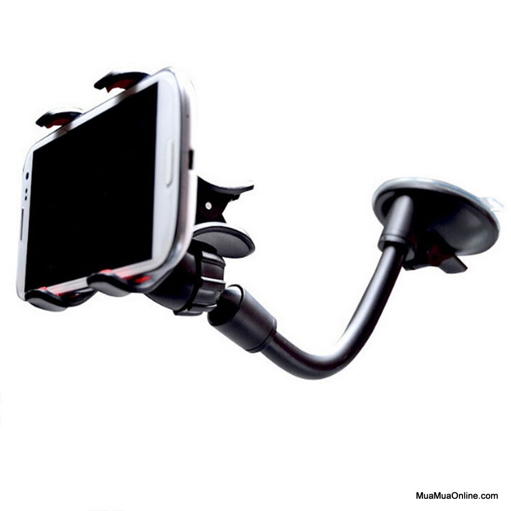 ĐẾ HÍT KẸP ĐT TRÊN XE HƠI 360 độ(TẶNG 1 ĐẾ ĐIỆN THOẠI,IPAD)