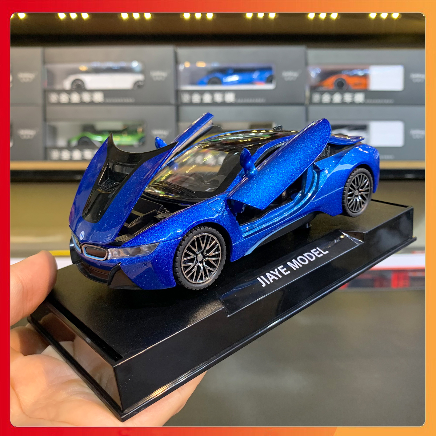 Xe mô hình BMW i8 tỉ lệ 1:32 Double Horses