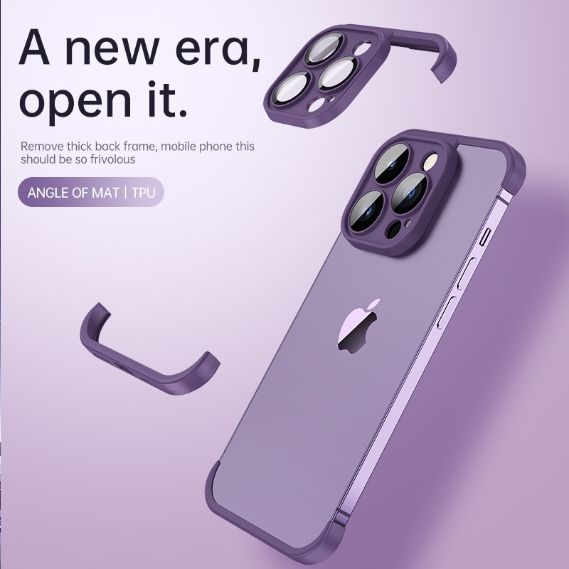 ◊☎¤ Luxury With Lens Protector Corner Pad Soft Silicone Case For iPhone 14 Pro Max Shockproof Phone Cover On iPhone 12 13 14