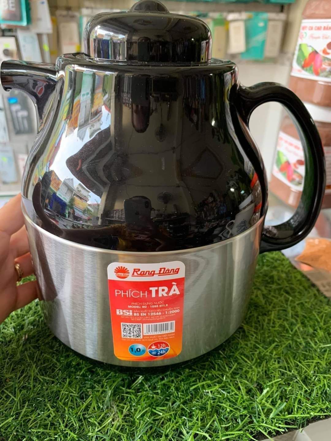 Phích pha trà giữ nhiệt rạng đông 1 lít
