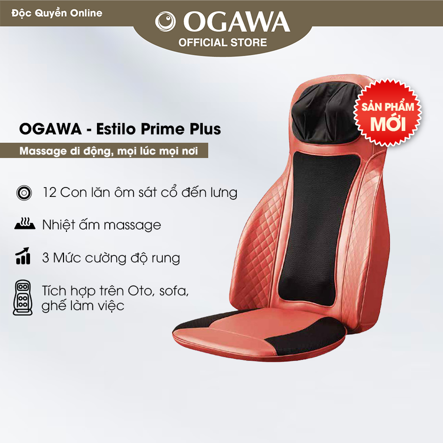 Đệm Massage Di Động OGAWA Estilo Prime Plus