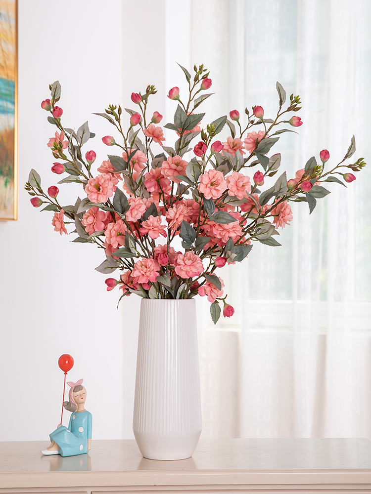 Hoa Trà Dài 90cm Hoa Giả HL024