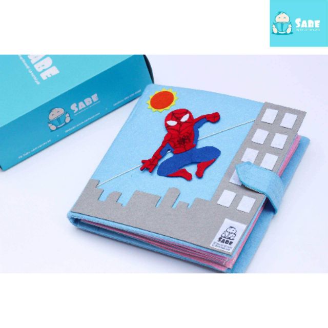 Sách vải - bé trai yêu thích khám phá