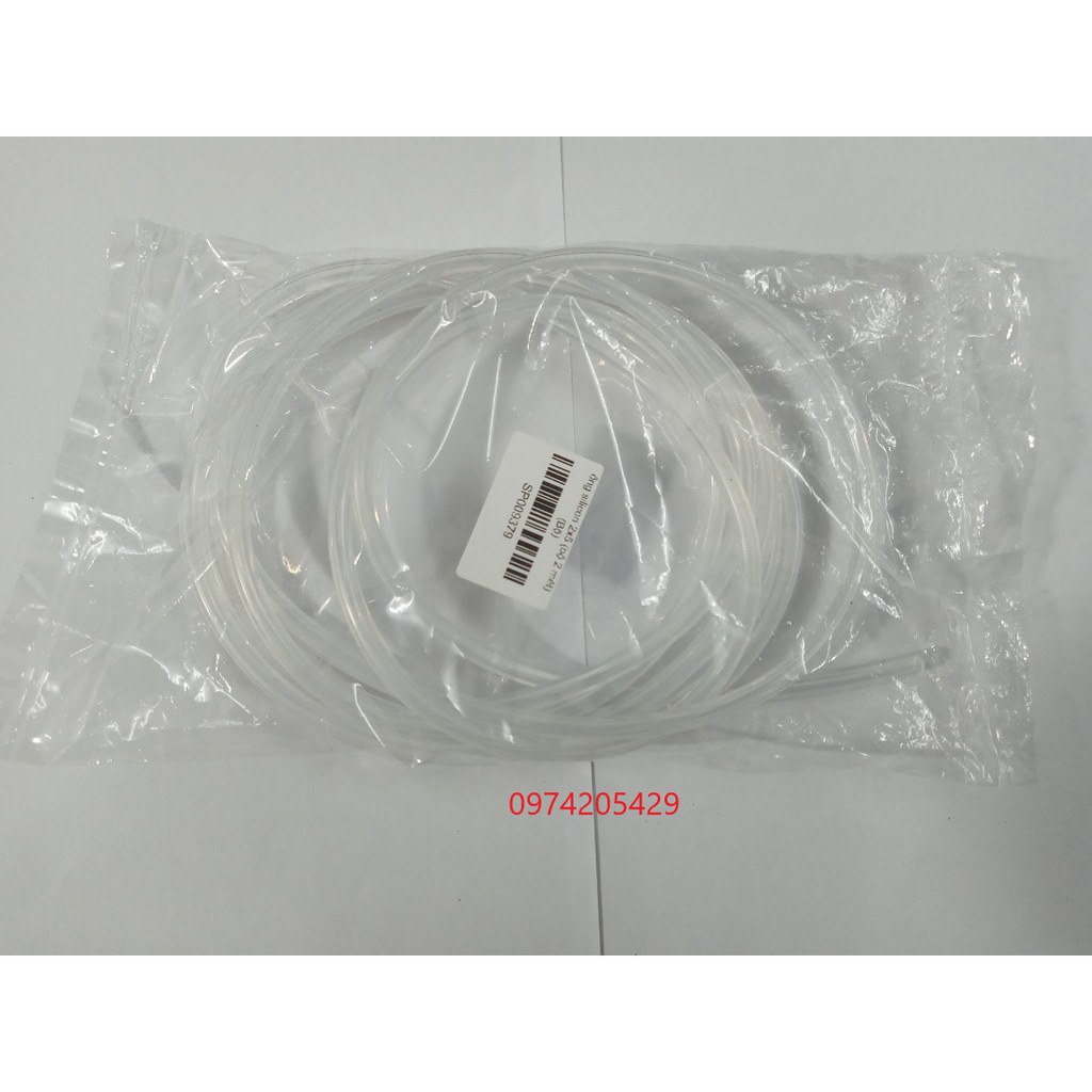 Ống Silicon 2X5mm (1 mét)